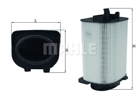 HAVA FILTRESI MERCEDES M274 W204 W205 C205 W213 R172 X253-MAHLE LX3775-A2740940004