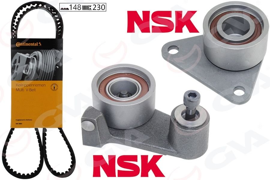 EKSANTRİK GERGİ KİTİ 148x230 LAGUNA 95-01 SAFRANE 96-00 2.0i 16V-2.5-VOLVO S40-S70-C70-V70 K015378XS-GVA 59T1812C-30758260-7701471519-7438610041