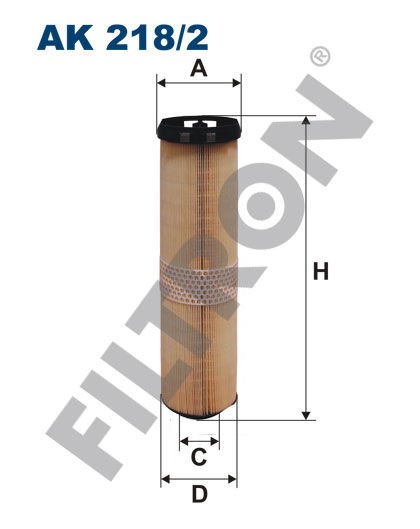 HAVA FILTRESI MERCEDES OM646 OM647 OM648 W211 S211 W220-FILTRON AK218.2-A6460940304