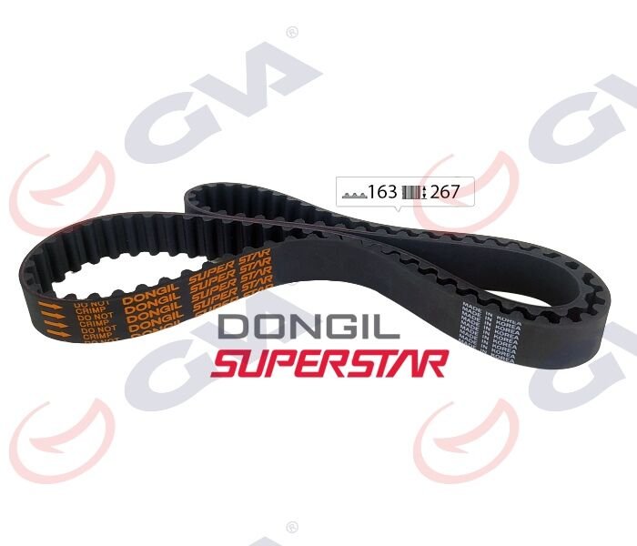 TRİGER KAYIŞI 163x267 AVENSIS 2.0 İ 97-03 -CAMRY 2.2 İ 91-01 -CARINA 2.0 İ 87-97 -RAV4 2.0 İ 9-GVA 58163267DO-1356803010