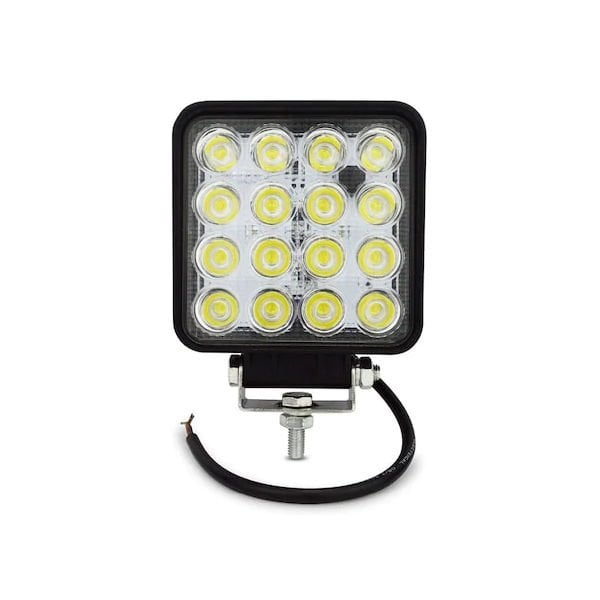 ÇALIŞMA LAMBASI 16 LED KARE 12-24V 25MM-EMA 700-41