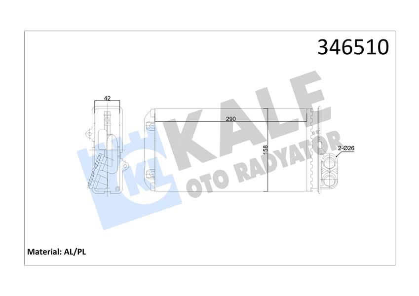 KALORİFER RADYATÖRÜ 607 00 289x157-KALE 346510-6448.J6