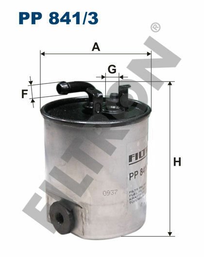 YAKIT FILTRESI MERCEDES OM611 OM668 W168 W414 W638 B901 B904-FILTRON PP841.3-A6110920101