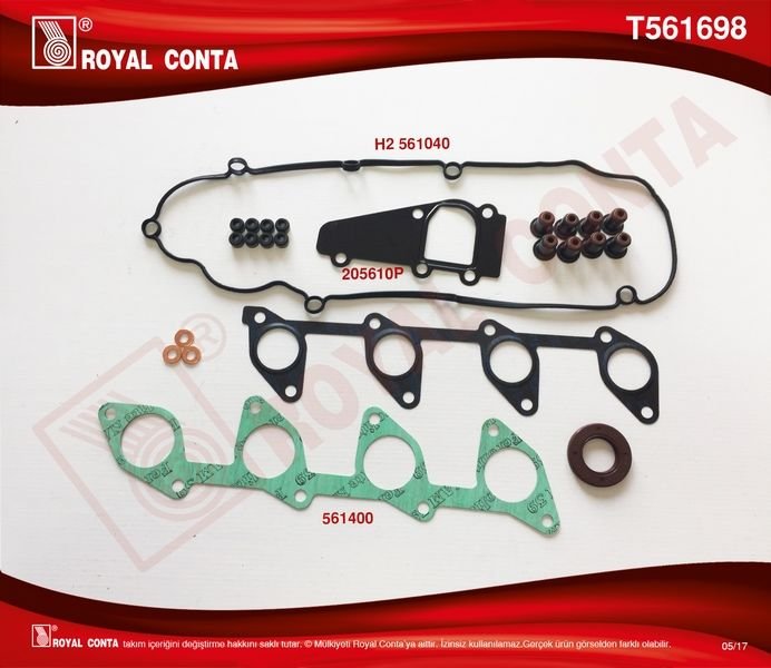 ÜST TAKIM CONTASI REINZ KEÇELİ S.LASTİKLİ P307-P406-BOXER 2.0 HDİ SKC SİZ-ROYAL T561698-9569752780-0197.X3