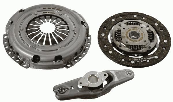3000951061 DEBRİYAJ SETİ CADDY II-GOLFV-POLO-CORDOBA-IBIZA-FABIA-OCTAVIA1.4 16V-SACHS-036141015Q-036141025P-036141032E