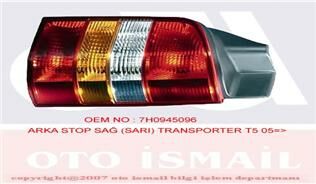 STOP SAĞ TRANSPORTER T5 11/03-11/09-MULTIVAN V 11/03-11/09 SARI-HELLA 2SK008579101-7H0945096D-7H0945096G-7H0945096J