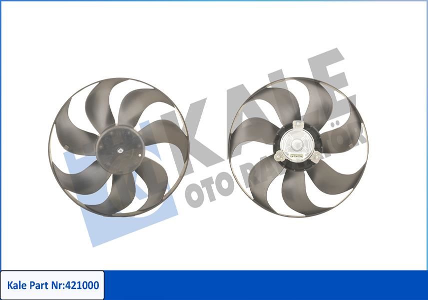 FAN MOTORU PERVANELİ POLO 1.4-1.6 95-99 POLO 1.4-1.9TDI 01 CORDOBA-IBIZA IV 99-08 180W-384mm-KALE-0959455C-6N0959455E-6N0959455P