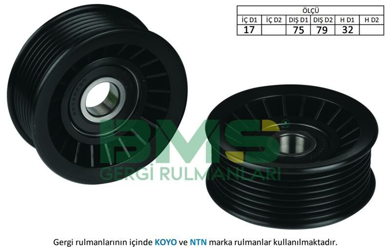 ALTERNATÖR GERGİ RULMANI GRAND CHEROKEE II-BMS 083-53010161