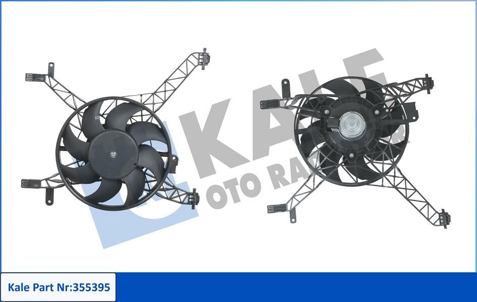 FAN MOTORU FIESTA 08 17 1.4-1.6 TI B-MAX 14 1.4-1.6 TI BENZINLI-KALE 355395-8V518C607BG-1843123-8V518C607BE