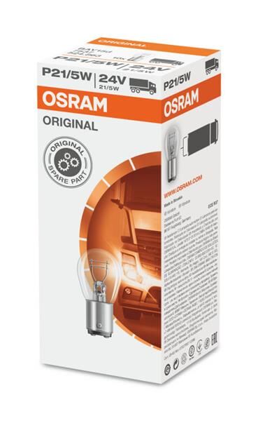 AMPUL 24V 1016 STOP 21/5W ÇİFT DUY ŞAŞI TIRNAK-OSRAM 7537