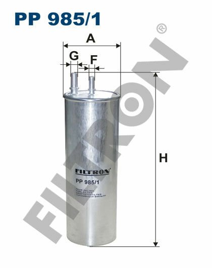 YAKIT FİLTRESİ VW T5 2.5TDİ 03-09-FILTRON PP985.1-7H0127401D