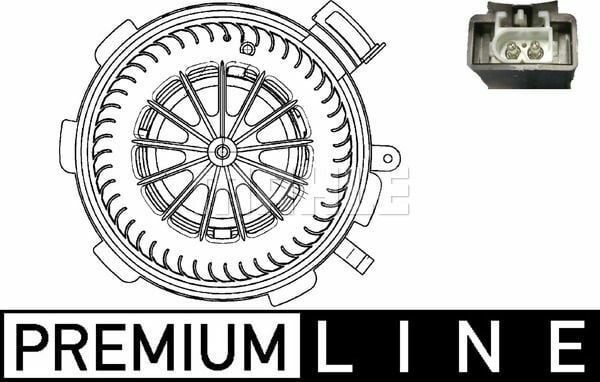KALORIFER MOTORU MERCEDES SPRINTER B906 . VW CRAFTER 30-35-50 KLIMALI-MAHLE AB89000P-A0008356107-2E0819987A