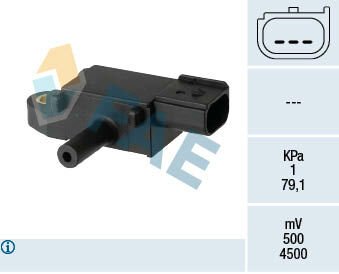EGZOZ BASINC SENSORU FIESTA 12 1.5 TDCI COURIER 1.5-1.6 TDCI 14-FAE 16148-CV21-5H295-AB-1778137