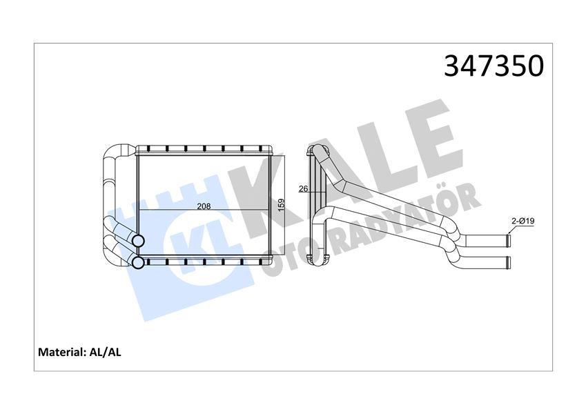 KALORİFER ELANTRA-i30-KIA CEE D-PRO CEE D-KALE 347350-97138A5000