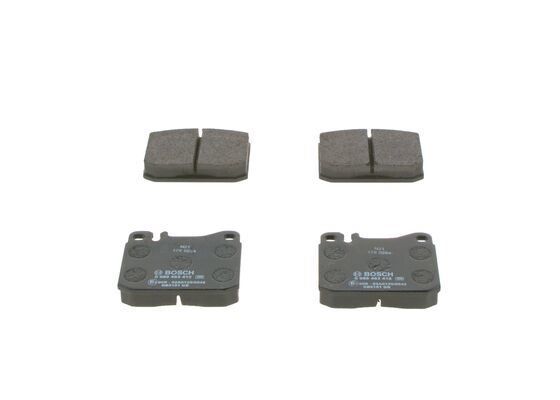 FREN BALATASI ON MERCEDES W123 C123 W126 C126 R107-BOSCH 0986463412-A0014209920