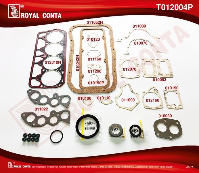 MOTOR TAKIM CONTASI FULL SKT KEÇE REİNZ SUBAP LAS M131 DKŞ 1600 88-ROYAL T012004P-5880444