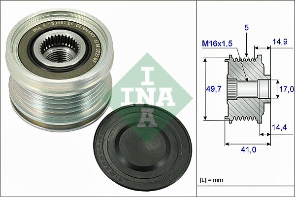 ALTERNATOR KASNAGI MERCEDES W168 W169 W414 . MITSUBISHI COLT 1.5 DID 04 12-INA 535010110-A6401500960-MN960267