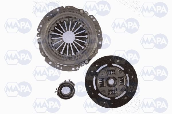 DEBRİYAJ SETİ TOYOTA COROLLA 1.3-1.4-1.4VVT-I 00-06 4E-FE-MAPA 002200200-04130YZZAE-04130YZZAH-04130YZZBM