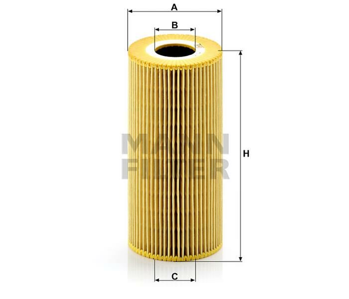 YAG FILTRESI MERCEDES OM606 W202 W210 W124 W638 B901 B904-MANN HU951X-A6021800009