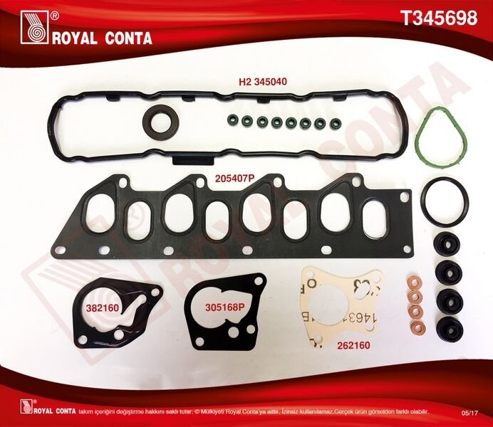 ÜST TAKIM CONTA S.LATİKLİ SKC.SİZ KNG-MASTER-MGN-19 F9Q-ROYAL T345698