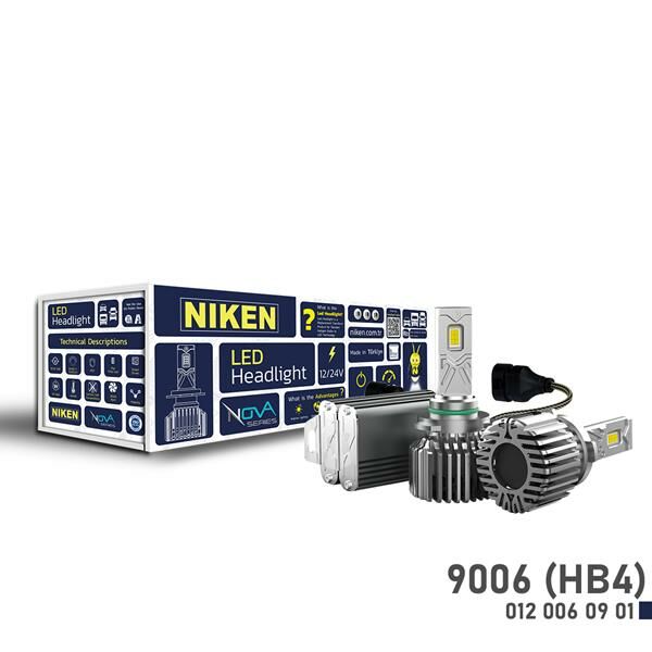 LED XENON NOVA SERISI 9006 HB4 90W-NIKEN 0120060901