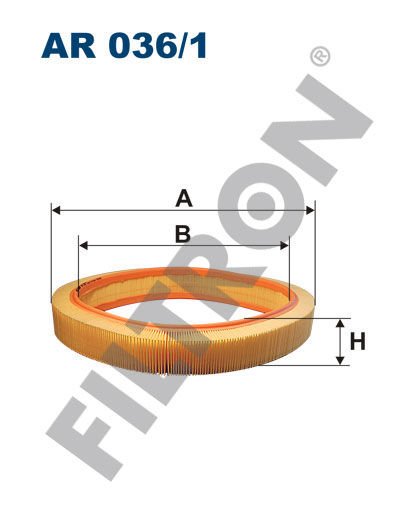 HAVA FILTRESI MERCEDES M103 W201 86 93-FILTRON AR036.1-A0020948804