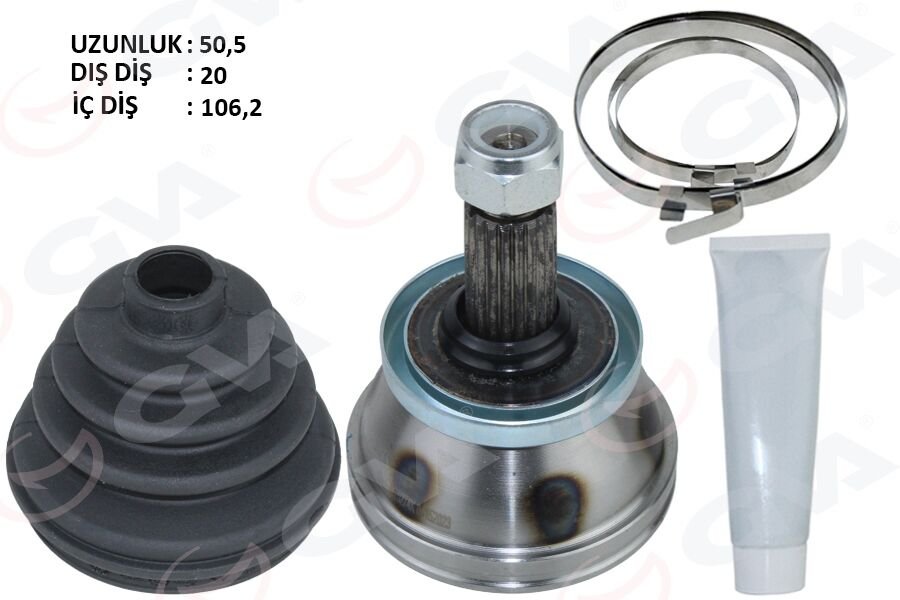 AKS KAFASI DIŞ POLO-CORDOBA-FABİA 1.2 99- BMD-AWY-BBM-AZQ-BME 1.2-GVA 4475274K-6Q0498099A-6Q0498099C