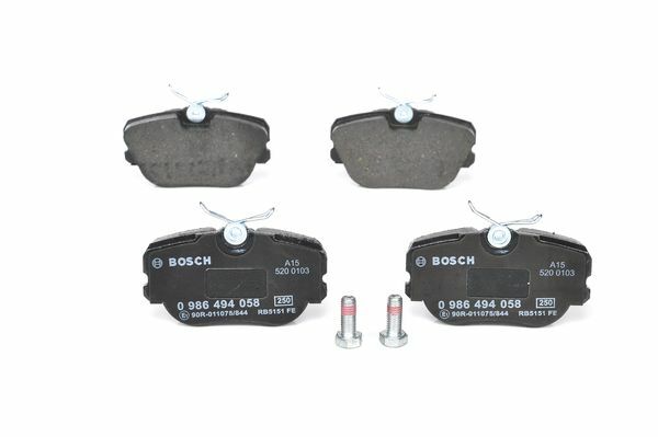 FREN BALATASI ON MERCEDES W201 83 93-BOSCH 0986494058-A0004209120