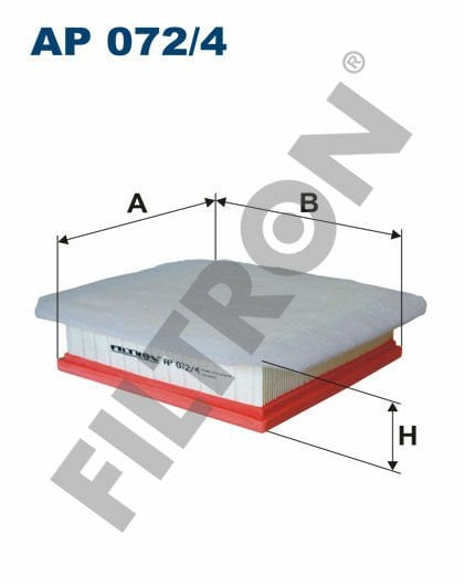 HAVA FİLTRESİ OPEL MERIVA B 1.4 100HP 05/10--FILTRON AP072.4-13356945