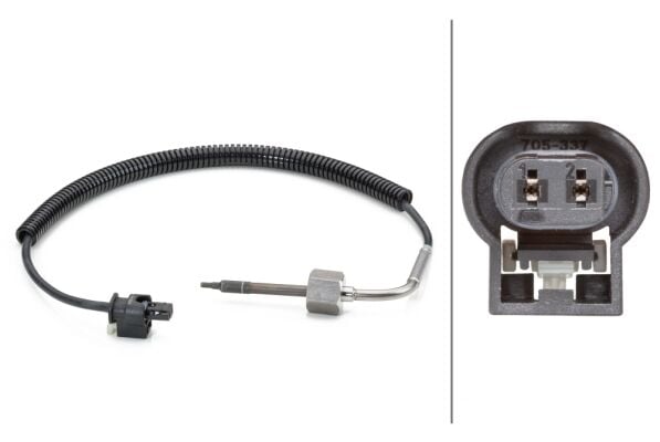 EGZOZ SICAKLIK SENSORU EGR SONRASI MERCEDES W204 X204 W205 W212 C218 W463 C292-HELLA 6PT014494131-A0009054305