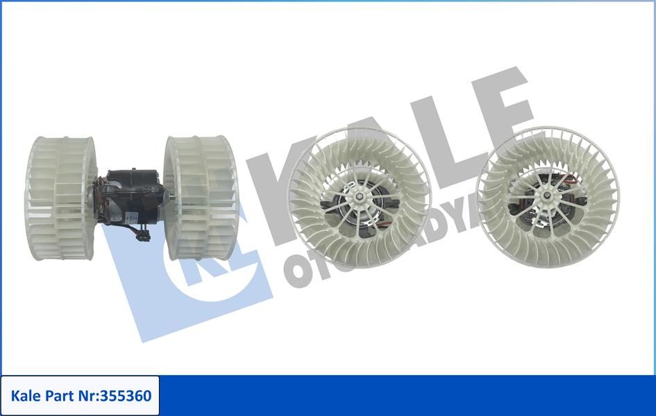 KALORIFER MOTORU ON MERCEDES VITO W639 03-KALE 355360-A0008358304