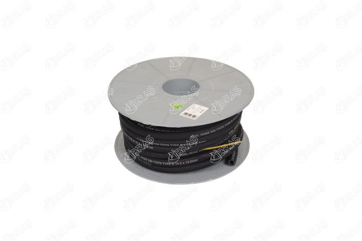 DIŞTAN ÖRGÜLÜ BENZİN YAKIT HORTUMU 10.0 mm x 15.0 mm NBR-B TİPİ-MAKARALI-IBRAS 68149-432410054