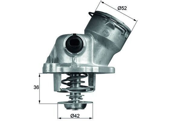 TERMOSTAT 100 C MERCEDES M273 W212 S212 C207 A207 W463 W221 W166 W251 C216 R230-MAHLE TM29.100D-A2732000215