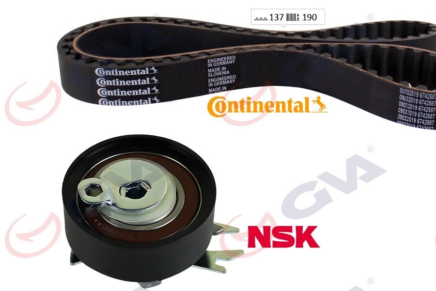 TRİGER SETİ 137x19 POLO 96-00 -IBIZA 1.6 AEA-AEE-ALM K015428XS-GVA 59T7508-032198119-6K0198001D