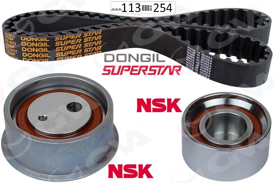 EKSANTRİK GERGİ KİTİ ELANTRA 00 TRAJET 04 TUCSON 04-10 -CARENS-CERATO-SPORTAGE 04 2.0 K015457XS-GVA 59T9135-2431223201-2441023500-2481023011