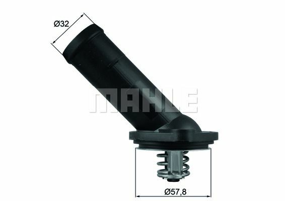 TERMOSTAT 92C VW A1 1.6TDI GOLF PLUS 1.6TDI-MAHLE TI225.92D-03L121114B-03L121113B