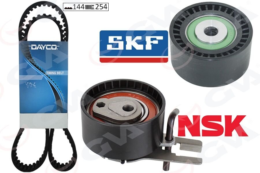 TRİGER SETİ FIESTA-C2-C3-NEMO-BIPPER-206-307 1.4 TDCİ-HDİ EURO 4 2002 144 DİŞ-GVA 59T4312D-2S6Q8A615AB-0831.T3