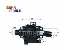 TERMOSTAT YUVASI KOMPLE PEUGEOT 206-207-307-308-407-1007-3008-5008-PARTNER TEPE-C2-C3-C4-C5 II FOCUS III 11 1.6 TDCI COURIER 14 1.5-1.6 TDCI FIESTA 08 17 1.5 TDCI B-MAX 14-MAHLE-1336.AF-9M5Q8A586BA-1675627