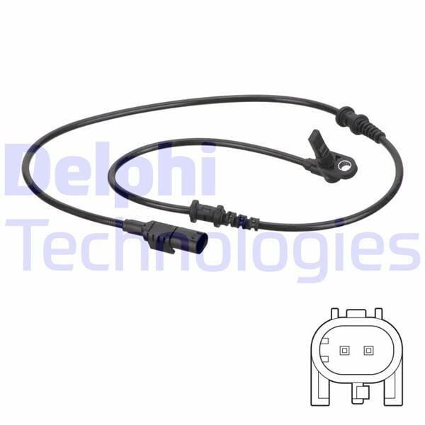 ABS SENSORU ON MERCEDES SPRINTER B906 . VW CRAFTER 30-35-50-DELPHI SS20790-A9065400317-2E0927801B