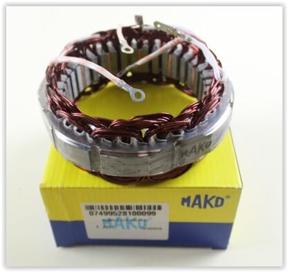 ALT.STATÖR DORT UCLU 12V-44A KONJEKTÖRSUZ TÜM AL-MAKO 74995281