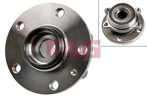 ÖN TEKER PORYASI RULMANLI CADDY III-TOURAN-A3 1.4-1.4FSI-1.4TSI-1.6FSI-2.0TDI 03 30x137x84.3-FAG 805657A-1T0498621-3C0498625-5K0498621
