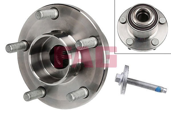 ÖN TEKER PORYASI FOCUS II-C-MAXİ 03 11 VOLVO S40-C30-V50-C70 II -04 12 2471709-FAG 713678790-3M512C300CH-3M512C300CG-2472584