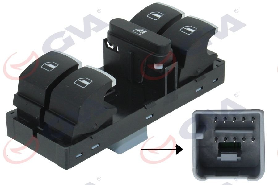 CAM AÇMA ANAHTARI SOL GOLF 6 09-12 -JETTA 11-17 -PASSAT 10-14 -TIGUNAN 08-18 -TOURAN 10-15 - AMAROK 11-16-GVA 8075064-5K4959857A-5K4959857-5K4959857AXSH