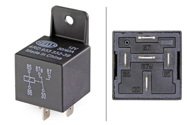 ROLE 12V 20/30A 5 GİRİSLİ UNİVERSAL CV 166075-80079520-----------HELLA 4RD933332391-0301554-0-0906185