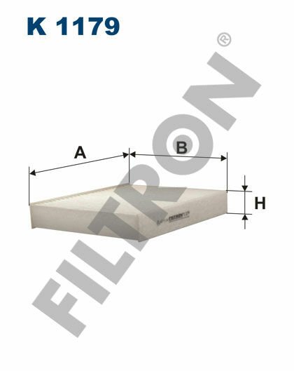 POLEN FİLTRESİ P207 1.4-1.4HDI-1.6HDI-1.4 16V-1.6 16V 06 C3 II 1.4-1.4HDI-1.6HDI 09-FILTRON K1179-2X-1609428080-6447.VY