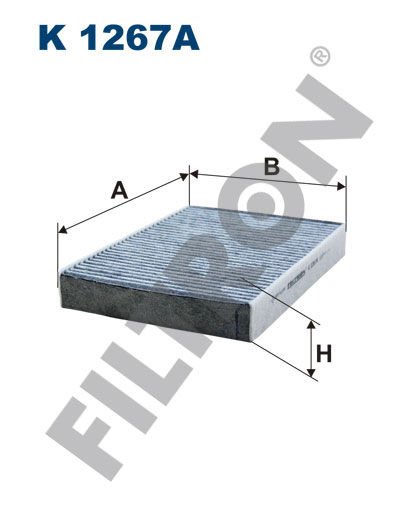 POLEN FİLTRESİ SCENIC III 1.4 16V-1.6 16V-2.0 16V-1.5 DCI-1.9DCI-2.0DCI 09-FILTRON K1267A-272771128R