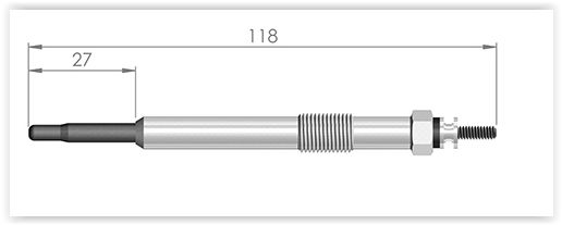 KIZDIRMA BUJİSİ PARTNER/ 306/ 406/ 806/ EXPERT 2.0 HDI.DUCATO 244 2.0 JTD.XSARA/ EVASİON/ JUMPY-ET1GERMANY ET118492-5962.7G-9651029780-1855067G02
