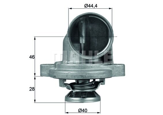 TERMOSTAT 80 C MERCEDES VITO OM601 W638 96 03-MAHLE TI23.80-A6012030075