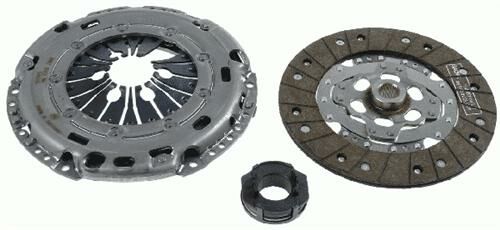 970001 DEBRİYAJ SETİ CADDY III-GOLF V-VI-JETTA III-A3-LEON1.6TDI-1.9TDI09 BKC.BLS.BLS/F.BXE-CAYC-SACHS-03G141015AA-03G141015K-03G141016