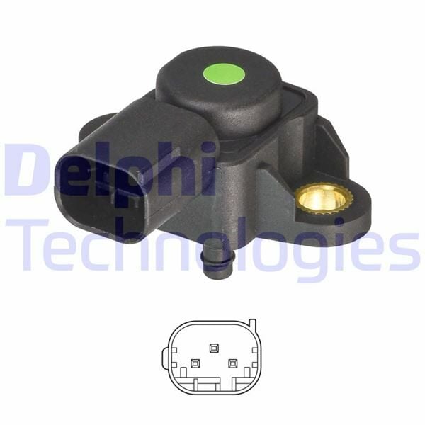 BASINC SENSORU MERCEDES W176 W204 W205 W212 W213 W639 B906 . VW CRAFTER 30-35-50 HAVA FILTRESI-DELPHI PS20068-12B1-A0061539728-2E0906051A